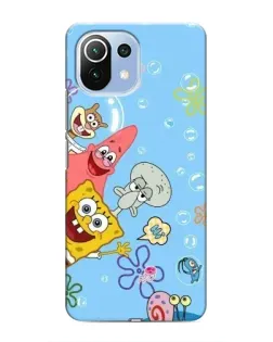 Чехол для Xiaomi Mi 11 Lite с картинкой «Веселые пузырьки»
