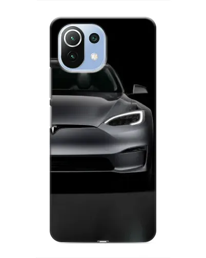 Чехол для Xiaomi Mi 11 Lite с картинкой «Tesla Model S Look»