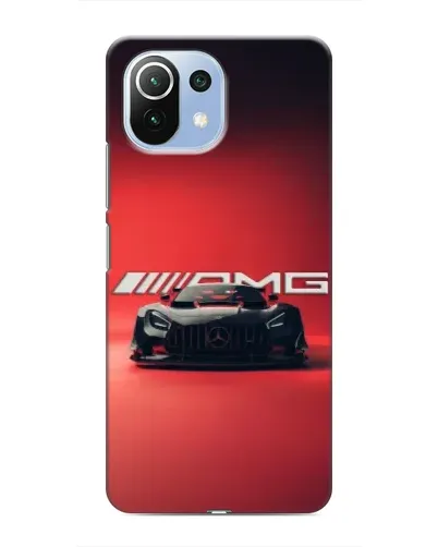 Чехол для Xiaomi Mi 11 Lite с картинкой «Mercedes AMG — красная линия» Чехол для Xiaomi Mi 11 Lite с картинкой «Mercedes AMG — красная линия»