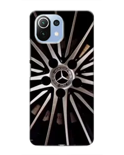Чехол для Xiaomi Mi 11 Lite с картинкой «Диск Mercedes»