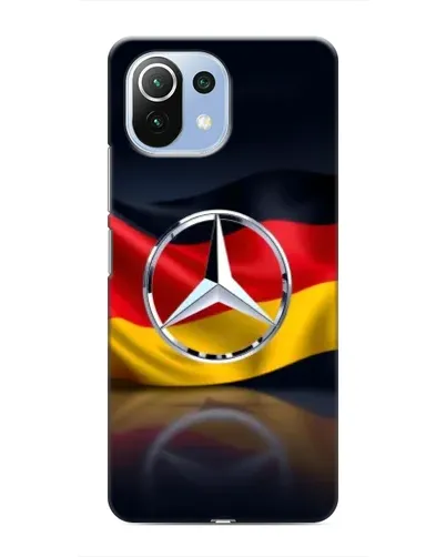 Чехол для Xiaomi Mi 11 Lite с картинкой «Mercedes — флаг Германии» Чехол для Xiaomi Mi 11 Lite с картинкой «Mercedes — флаг Германии»