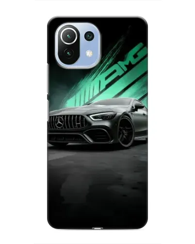 Чехол для Xiaomi Mi 11 Lite с картинкой «Темный Mercedes AMG» Чехол для Xiaomi Mi 11 Lite с картинкой «Темный Mercedes AMG»