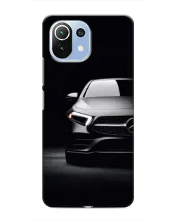 Чехол для Xiaomi Mi 11 Lite с картинкой «Свет фар Mercedes»
