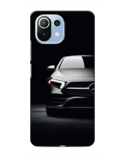 Чехол для Xiaomi Mi 11 Lite с картинкой «Свет фар Mercedes» Чехол для Xiaomi Mi 11 Lite с картинкой «Свет фар Mercedes»