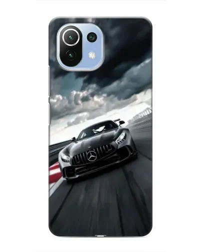 Чехол для Xiaomi Mi 11 Lite с картинкой «Гоночный Mercedes AMG» Чехол для Xiaomi Mi 11 Lite с картинкой «Гоночный Mercedes AMG»