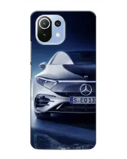 Чехол для Xiaomi Mi 11 Lite с картинкой «Mercedes EQ — будущее»
