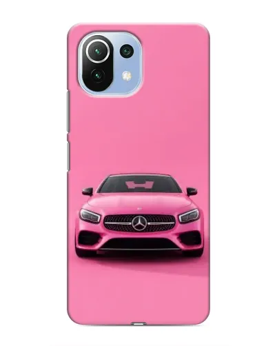 Чехол для Xiaomi Mi 11 Lite с картинкой «Розовый Mercedes AMG» Чехол для Xiaomi Mi 11 Lite с картинкой «Розовый Mercedes AMG»