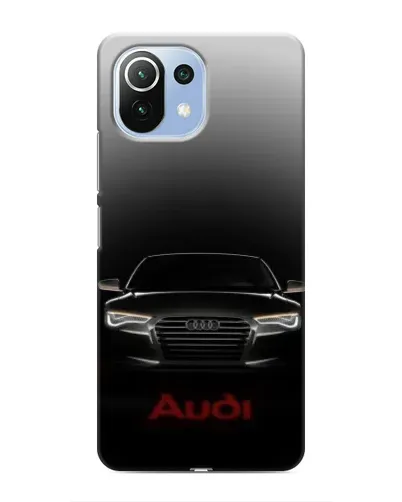 Чехол для Xiaomi Mi 11 Lite с картинкой «Audi — градиентный контур» Чехол для Xiaomi Mi 11 Lite с картинкой «Audi — градиентный контур»