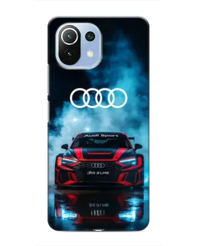 Чехол для Xiaomi Mi 11 Lite с картинкой «Audi Sport — неон» Чехол для Xiaomi Mi 11 Lite с картинкой «Audi Sport — неон»