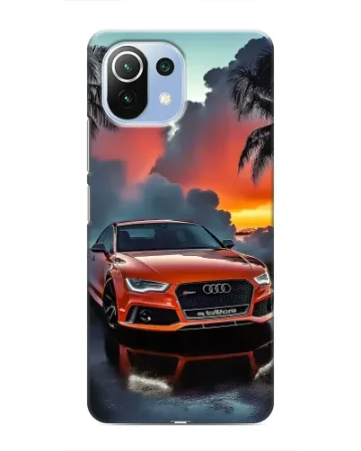 Чехол для Xiaomi Mi 11 Lite с картинкой «Audi — закат» Чехол для Xiaomi Mi 11 Lite с картинкой «Audi — закат»