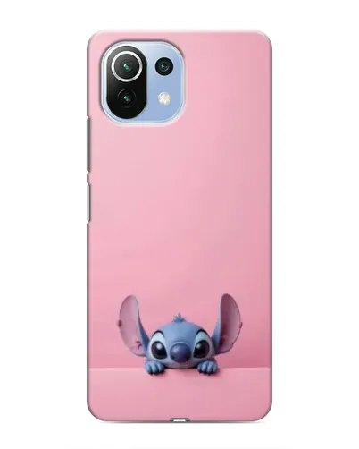 Чехол для Xiaomi Mi 11 Lite с картинкой «Stitch выглядывает» Чехол для Xiaomi Mi 11 Lite с картинкой «Stitch выглядывает»