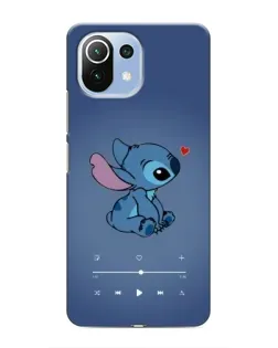 Чехол для Xiaomi Mi 11 Lite с картинкой «Музыкальный Stitch»