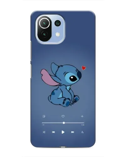 Чехол для Xiaomi Mi 11 Lite с картинкой «Музыкальный Stitch» Чехол для Xiaomi Mi 11 Lite с картинкой «Музыкальный Stitch»