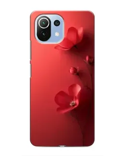 Чехол для Xiaomi Mi 11 Lite с картинкой «Маковые соцветия» Чехол для Xiaomi Mi 11 Lite с картинкой «Маковые соцветия»