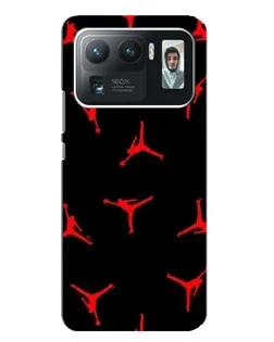 Чехол для Xiaomi Mi 11 Ultra с картинкой «Jordan Red Pattern» Чехол для Xiaomi Mi 11 Ultra с картинкой «Jordan Red Pattern»