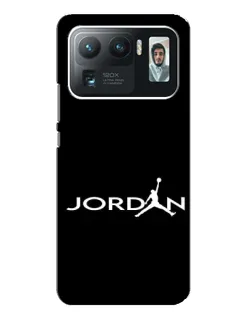 Чехол для Xiaomi Mi 11 Ultra с картинкой «Jordan White Logo»