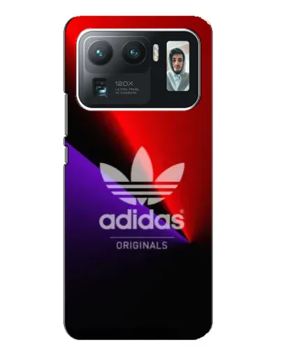 Чехол для Xiaomi Mi 11 Ultra с картинкой «Adidas Red Neon»