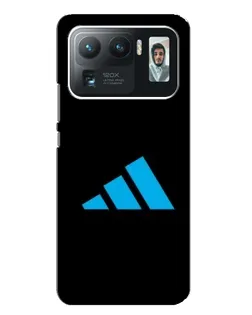 Чехол для Xiaomi Mi 11 Ultra с картинкой «Adidas Cyan Logo»