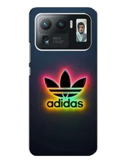 Чехол для Xiaomi Mi 11 Ultra с картинкой «Неоновый Adidas»