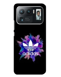 Чехол для Xiaomi Mi 11 Ultra с картинкой «Взрыв красок Adidas»