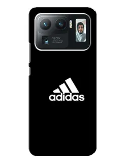 Чехол для Xiaomi Mi 11 Ultra с картинкой «Черная классика Adidas»
