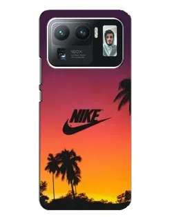 Чехол для Xiaomi Mi 11 Ultra с картинкой «Nike на закате солнца»