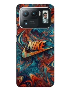 Чехол для Xiaomi Mi 11 Ultra с картинкой «Nike в абстракции»