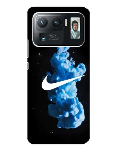 Чехол для Xiaomi Mi 11 Ultra с картинкой «Nike и синий дым» Чехол для Xiaomi Mi 11 Ultra с картинкой «Nike и синий дым»