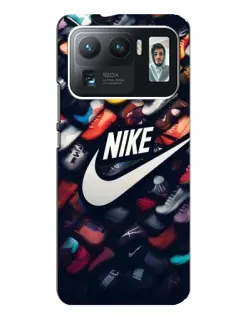 Чехол для Xiaomi Mi 11 Ultra с картинкой «Коллекция кроссовок Nike»