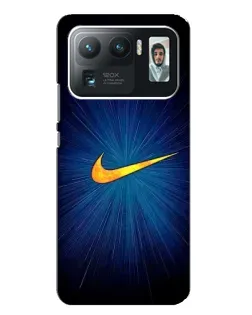 Чохол для Xiaomi Mi 11 Ultra з картинкою «Синій пульс Nike» Чохол для Xiaomi Mi 11 Ultra з картинкою «Синій пульс Nike»