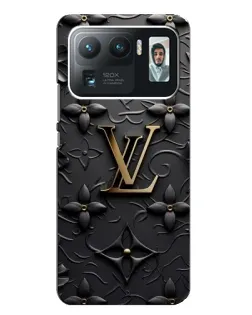 Чехол для Xiaomi Mi 11 Ultra с картинкой «Кожаная текстура LV»