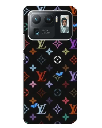 Чехол для Xiaomi Mi 11 Ultra с картинкой «Цветная монограмма LV»