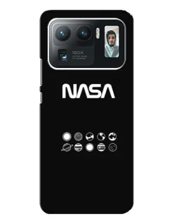 Чехол для Xiaomi Mi 11 Ultra с картинкой «NASA — технический принт»