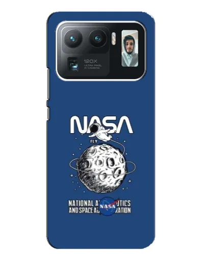 Чехол для Xiaomi Mi 11 Ultra с картинкой «NASA — лунная миссия»