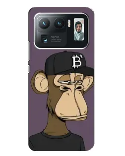 Чехол для Xiaomi Mi 11 Ultra с картинкой «Bored Ape в кепке»