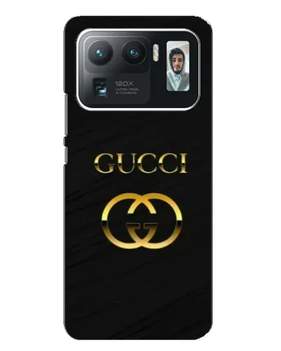 Чехол для Xiaomi Mi 11 Ultra с картинкой «Золотой логотип Gucci»