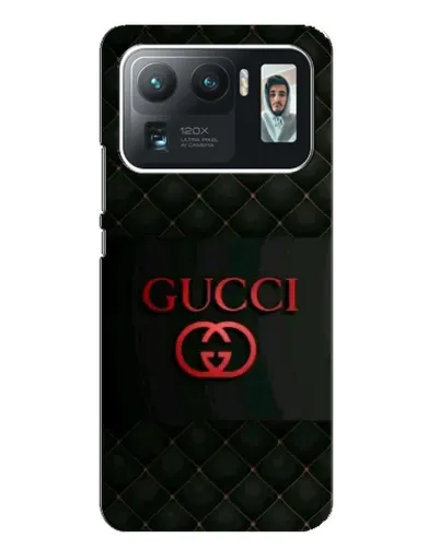 Чехол для Xiaomi Mi 11 Ultra с картинкой «Gucci — стеганый черный»