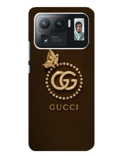 Чехол для Xiaomi Mi 11 Ultra с картинкой «Gucci — золотая бабочка»