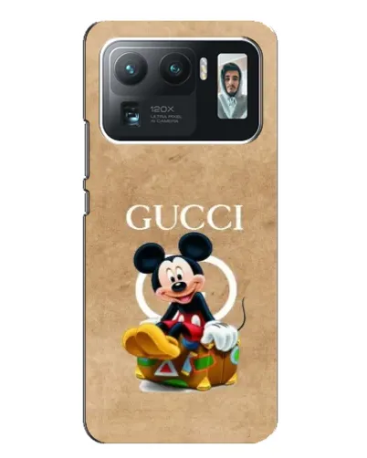 Чехол для Xiaomi Mi 11 Ultra с картинкой «Микки Маус Gucci — крафт»