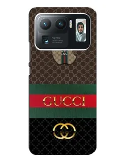 Чехол для Xiaomi Mi 11 Ultra с картинкой «Gucci — брендированный десерт»