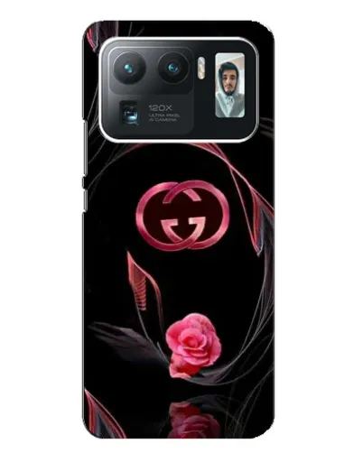 Чехол для Xiaomi Mi 11 Ultra с картинкой «Gucci — неоновая роза»