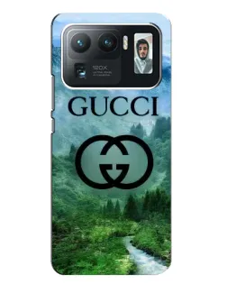 Чехол для Xiaomi Mi 11 Ultra с картинкой «Gucci — горный пейзаж»