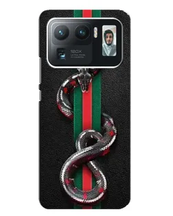 Чохол для Xiaomi Mi 11 Ultra з картинкою «Gucci — змія на смузі»