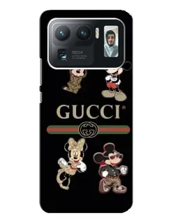 Чохол для Xiaomi Mi 11 Ultra з картинкою «Gucci — герої Disney та монограма»