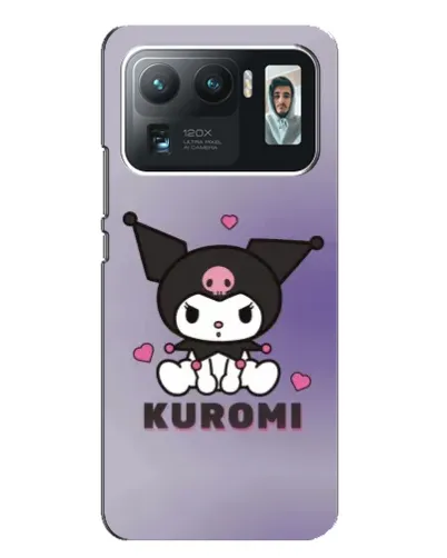 Чехол для Xiaomi Mi 11 Ultra с картинкой «Kuromi — фиолетовый арт»