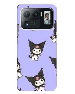 Чехол для Xiaomi Mi 11 Ultra с картинкой «Паттерн с Kuromi» Чехол для Xiaomi Mi 11 Ultra с картинкой «Паттерн с Kuromi»