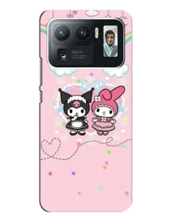 Чехол для Xiaomi Mi 11 Ultra с картинкой «My Melody и Kuromi» Чехол для Xiaomi Mi 11 Ultra с картинкой «My Melody и Kuromi»