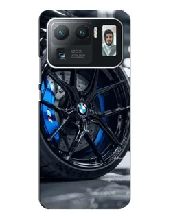Чехол для Xiaomi Mi 11 Ultra с картинкой «Колесо BMW вблизи»