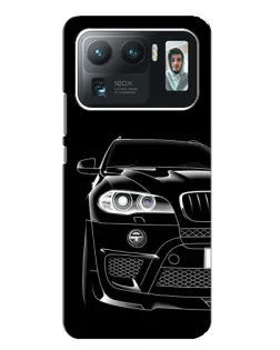Чехол для Xiaomi Mi 11 Ultra с картинкой «Темный силуэт BMW»