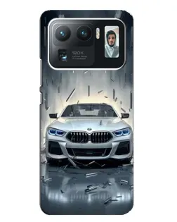 Чехол для Xiaomi Mi 11 Ultra с картинкой «BMW в свете фар»